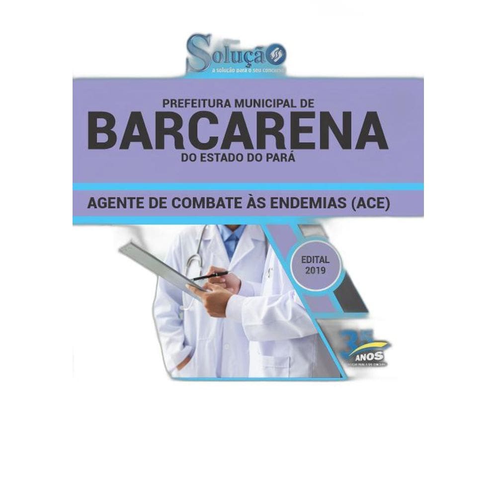 Apostila Barcarena PA 2019 Agente Combate Endemias ACE