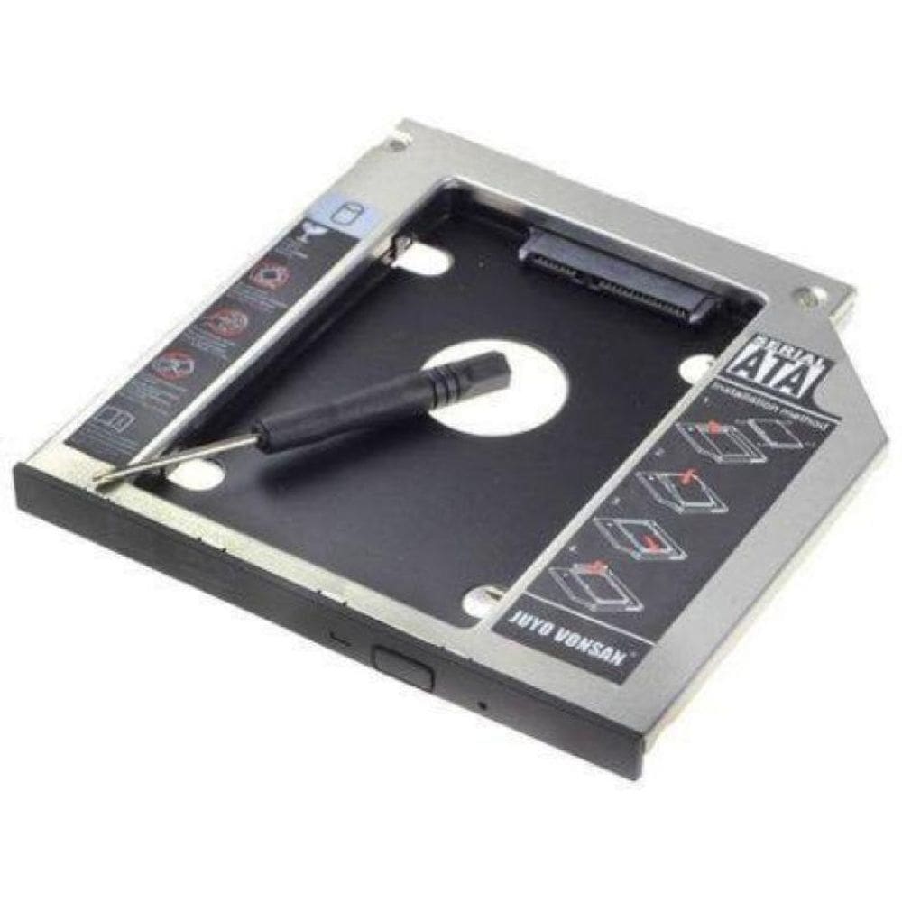Expanda Memória Notebook c/ Adaptador Caddy HD DEX 2.5 SATA