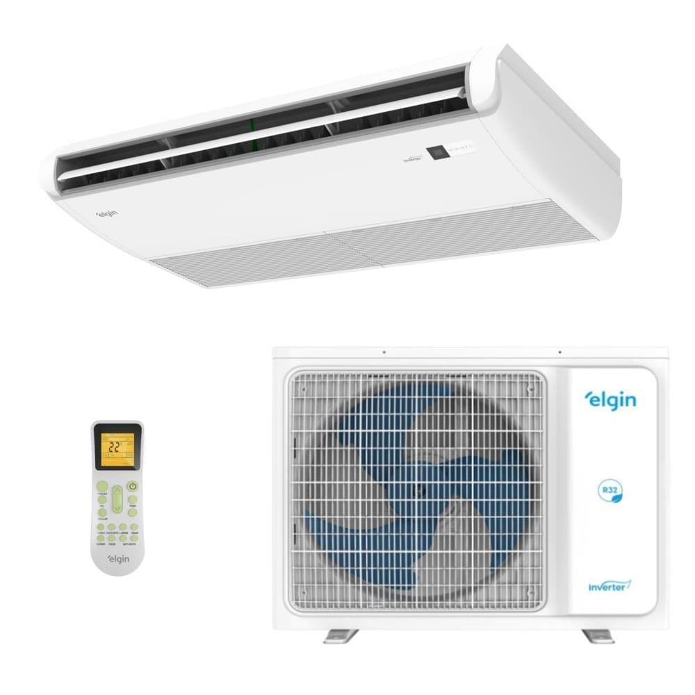 Ar-Condicionado Split Piso Teto Inverter Plus R-32 Elgin 24.000 BTUs Só Frio 220V Monofásico