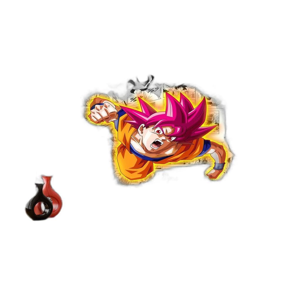 Papel De Parede Dragon Ball Goku Página Manga 3,5M Dbz646