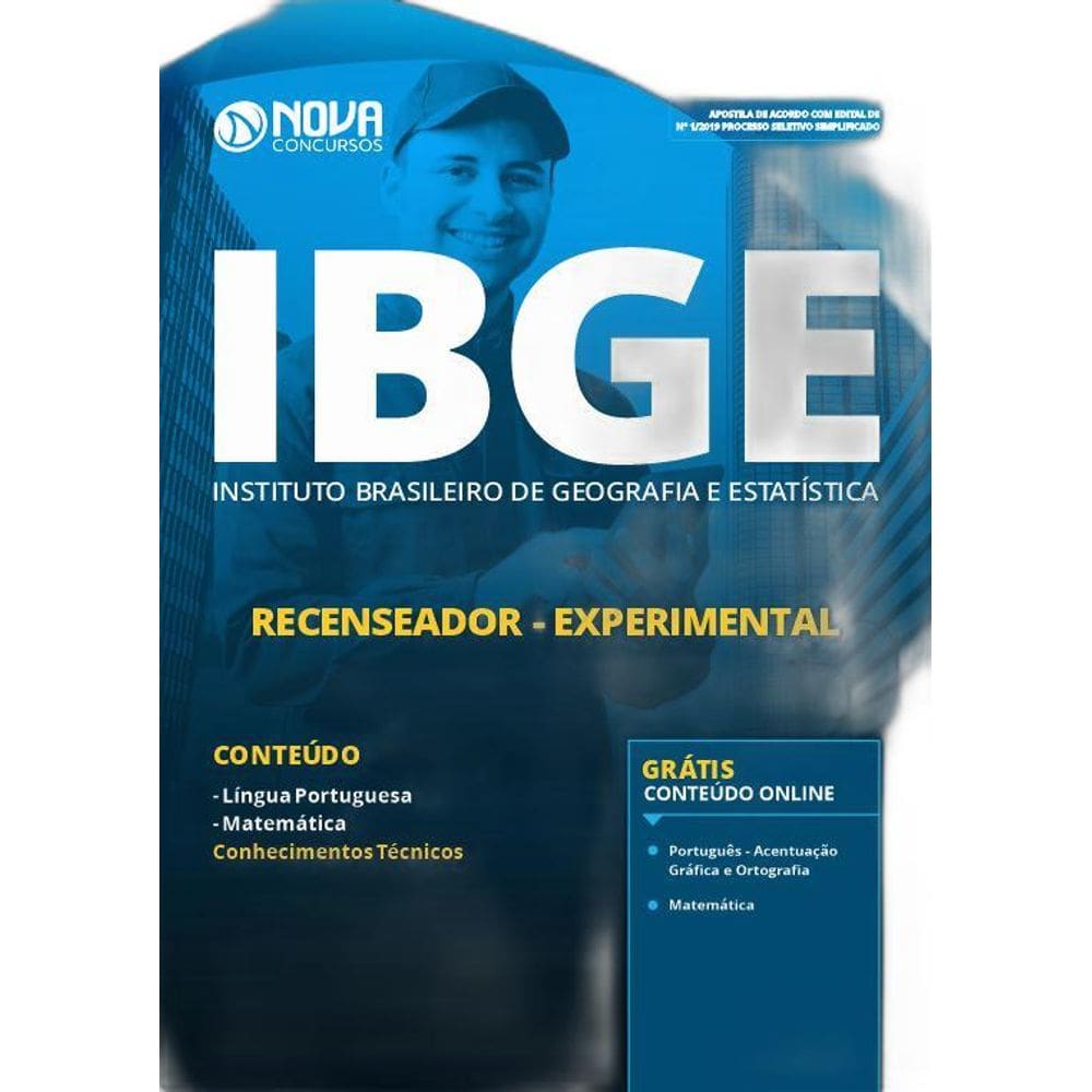 Apostila IBGE 2019 Recenseador Experimental