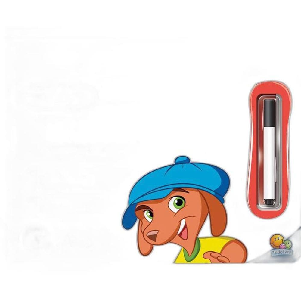 Livro Escolinha Escreva E Apague Ii - Letras Minúsculas