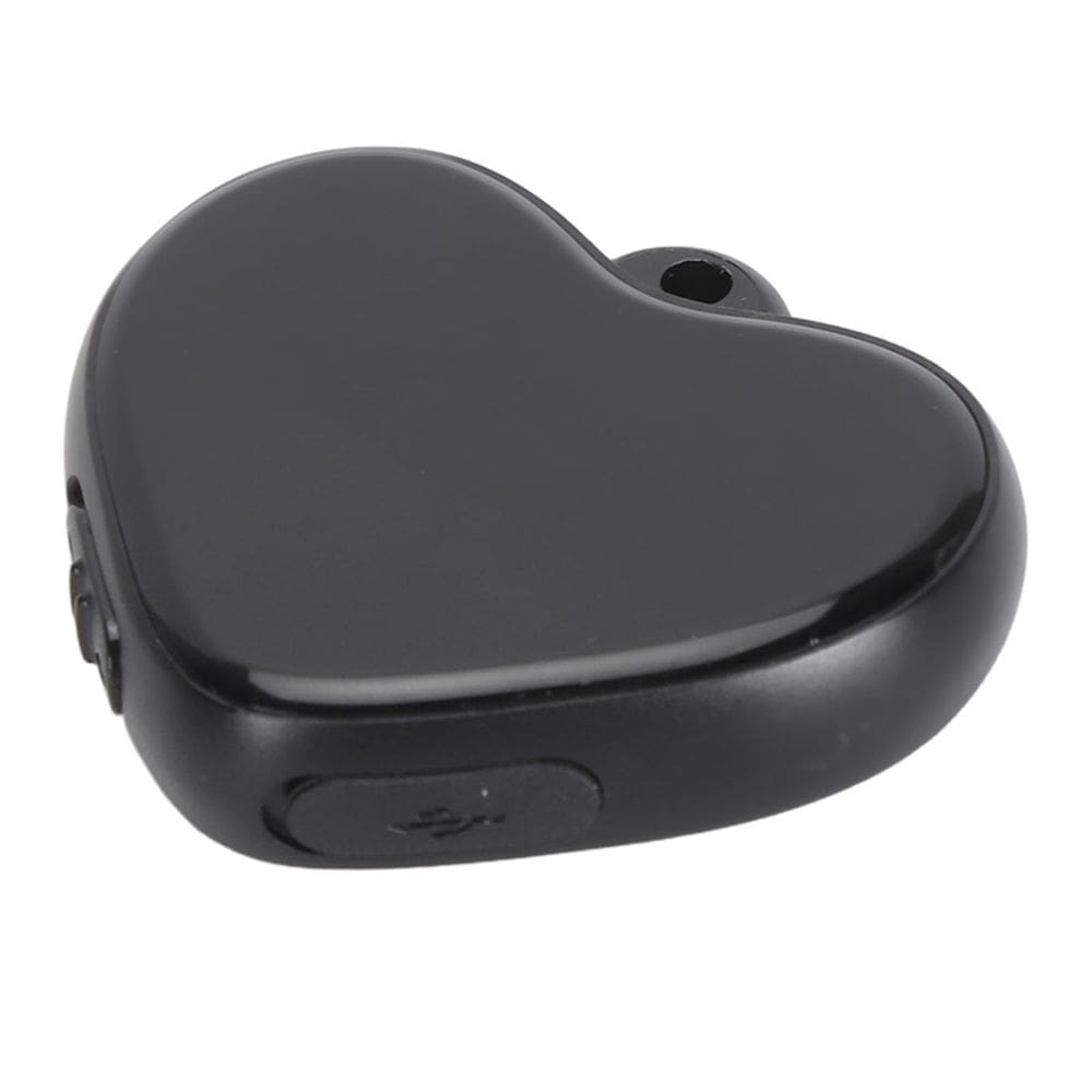 Mini gravador de voz Tangxi Q66 Heart Pendant 100h de armazenamento