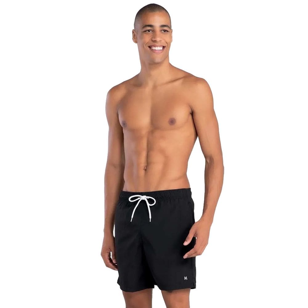 Shorts Beachwear Masculino Liso Mash Plus Size - 615.10X