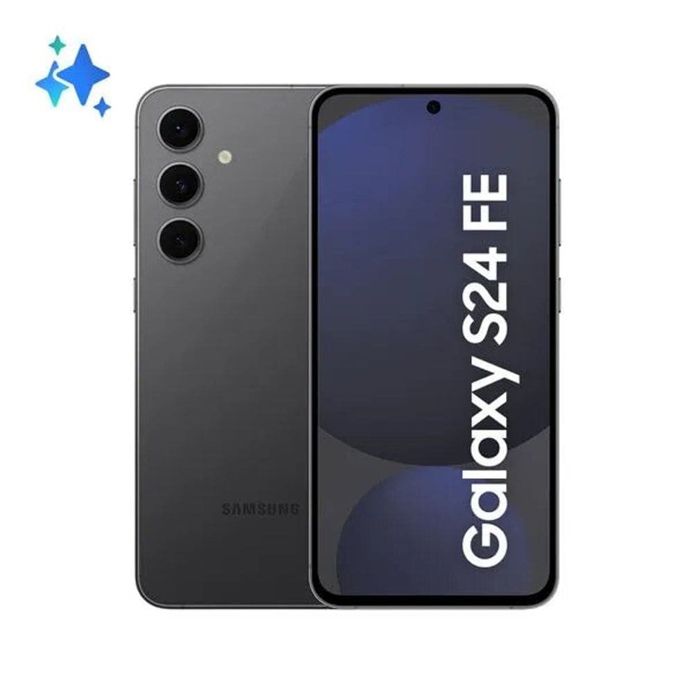 Smartphone Samsung Galaxy S24 FE 5G 256GB Grafite, RAM 8GB, Câmera Tripla Traseira de 50MP, Tela 6.7"