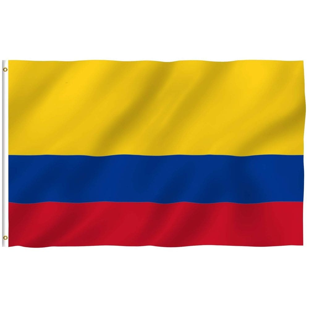 Bandeira Anley Fly Breeze Colômbia 90x150cm Poliéster