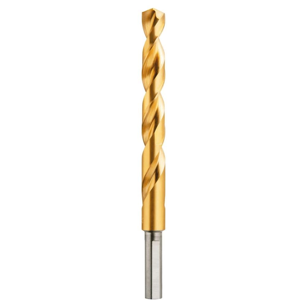 Broca DEWALT DW1332 de nitreto de titânio 1/2" com 3/8" Shan