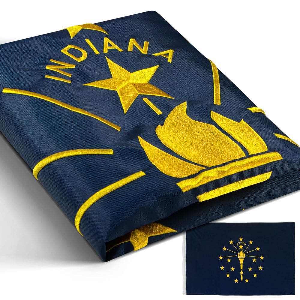Bandeira Anley EverStrong Series Indiana State 90x150cm Nylon