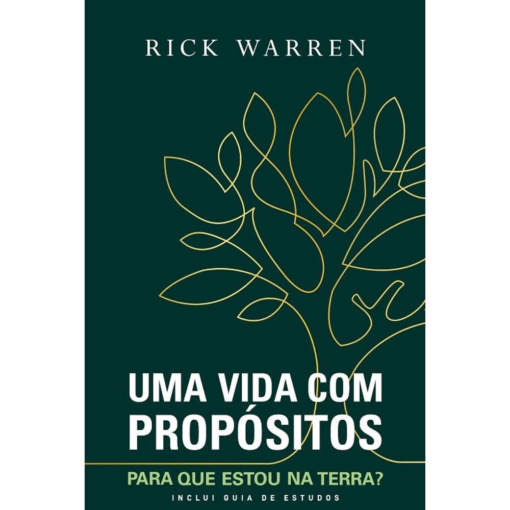 Vida com Propositos, Uma: para Que Estou na Terra Edicao com Guia de