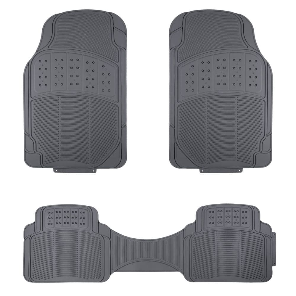 Tapetes de chão de carro Amazon Basics Universal PVC para SUV Sedans