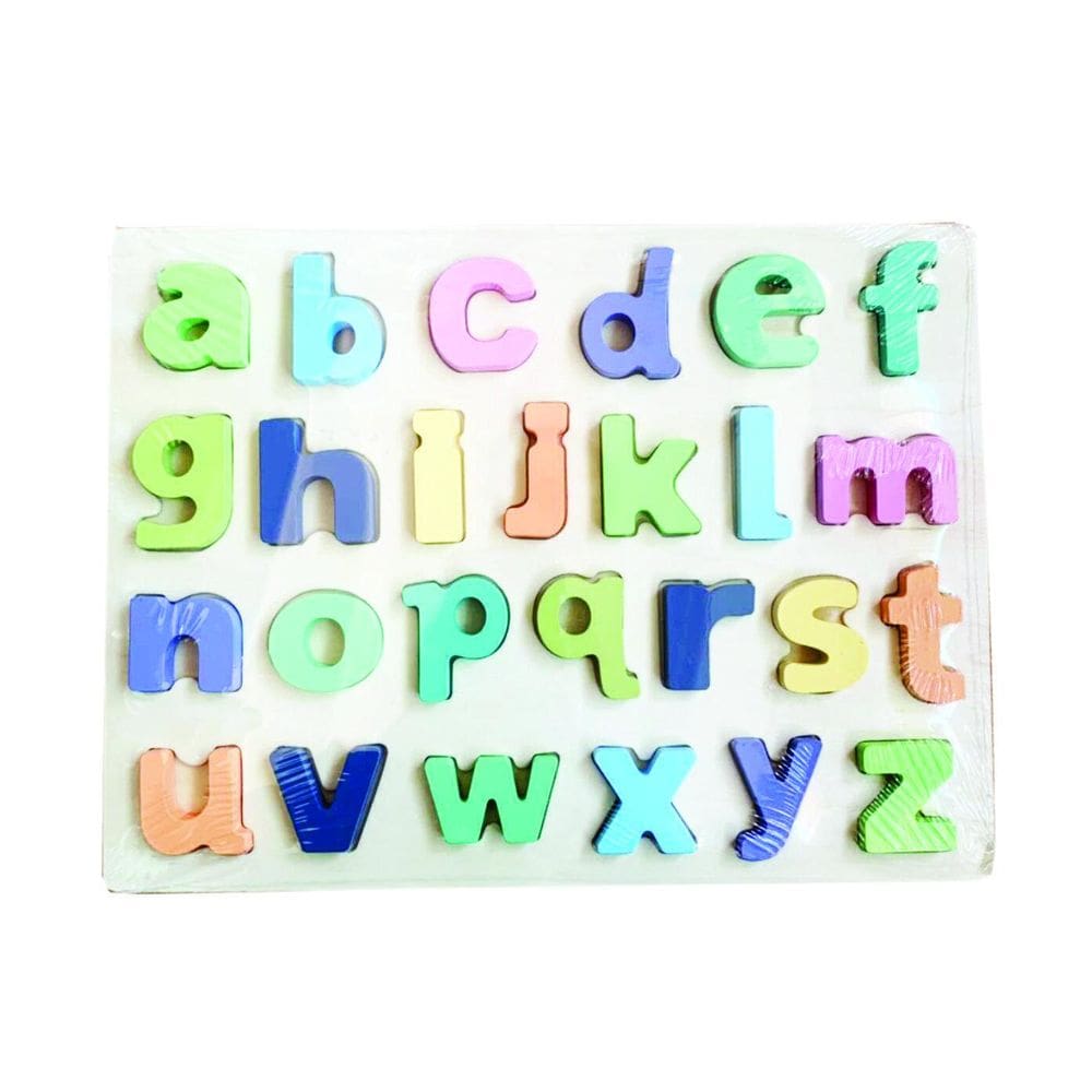Encaixe Divertido Letras Minúsculas Mdf - Toy Mix