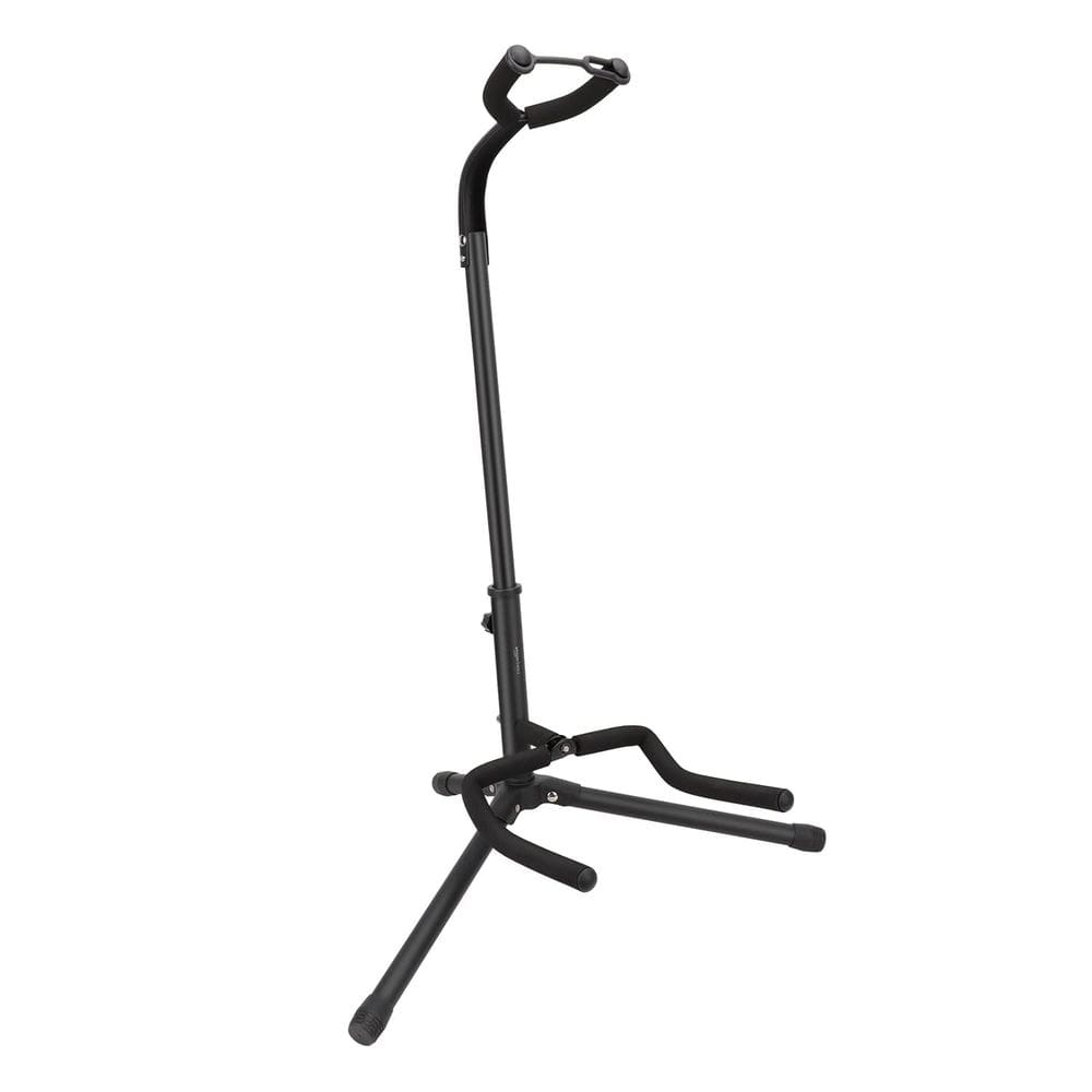 Suporte de guitarra Amazon Basics dobrável acolchoado para todas as guitarras