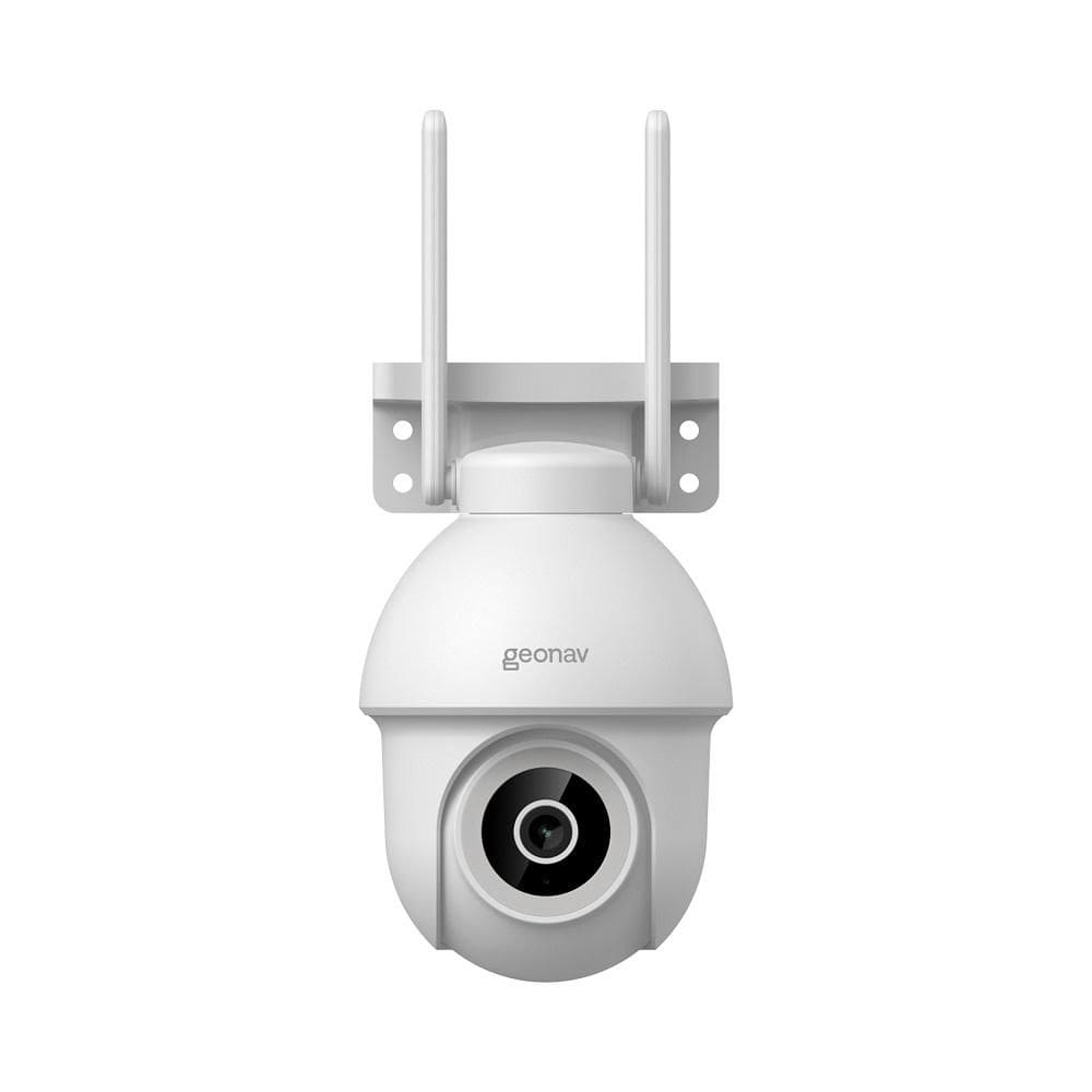 Câmera de Segurança Wi-Fi 3k HISCPT02WT, 360°, Externa, GEONAV