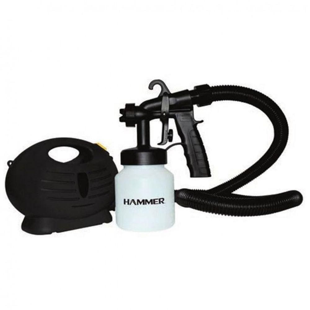 Pistola Pulverizadora Hammer Pp650 650w Caneca 800 Ml 110v