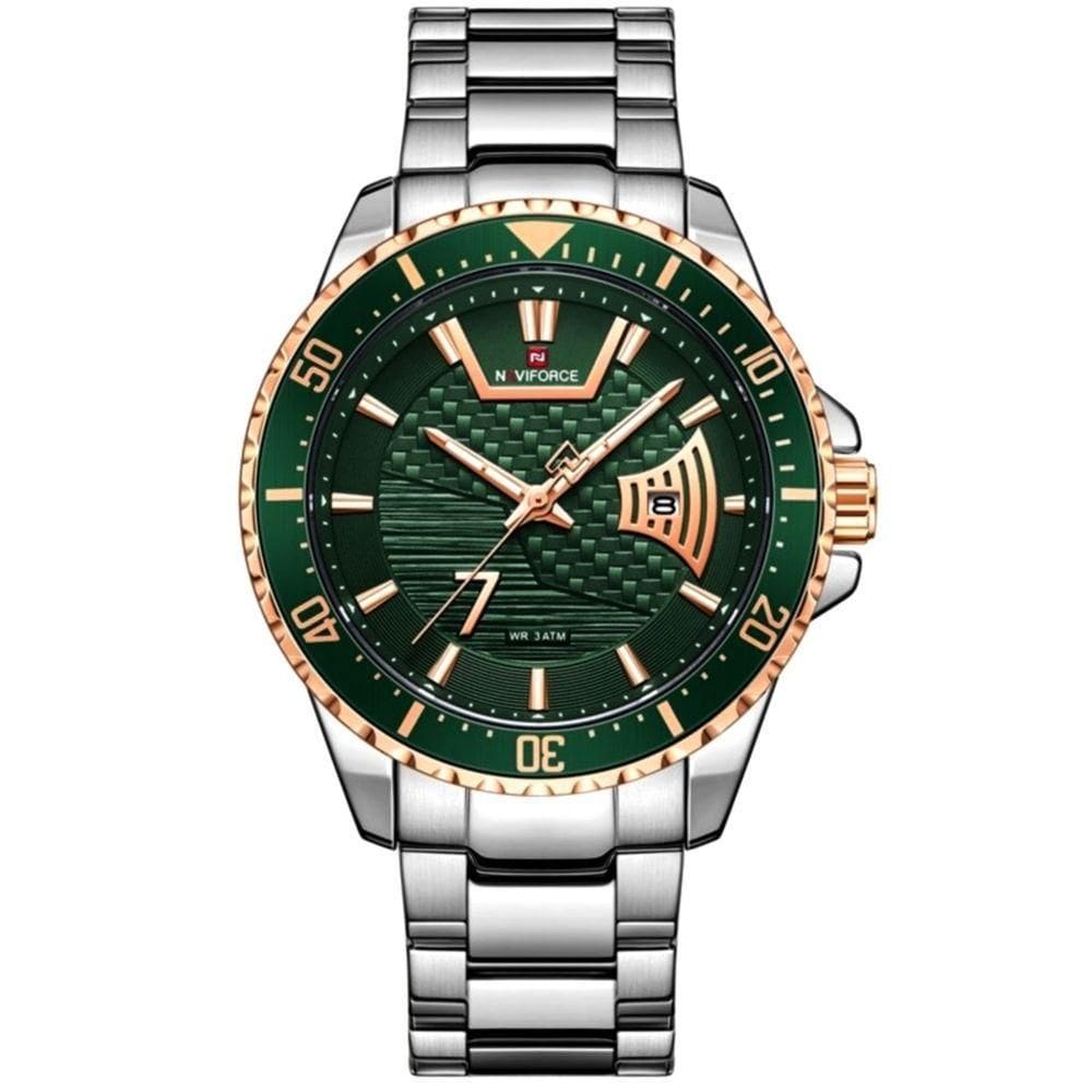 Relógio Masculino Em Inoxidável Luxuoso A Prova D`Água