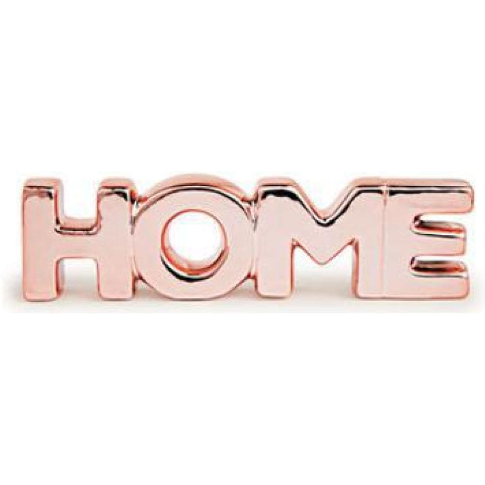 Enfeite Em Porcelana Home Rosa 21X2,5X06 Cm