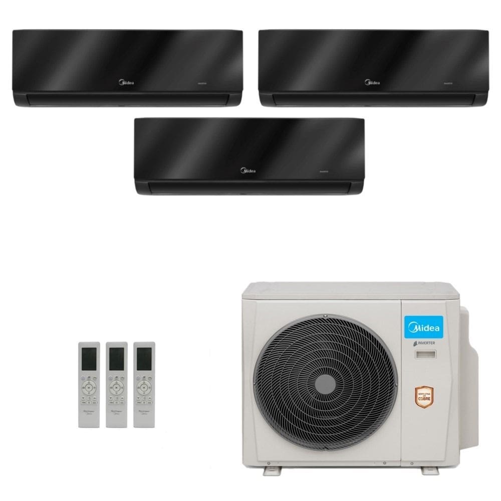 Ar-Condicionado Multi Split Inverter Springer Midea 27.000 (3x Evap HW 9.000) Quente/Frio 220V