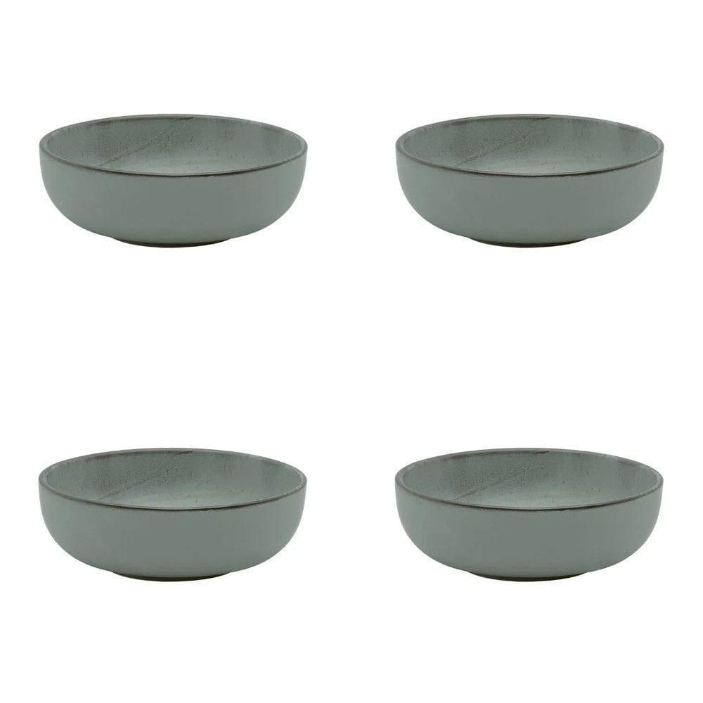 Conjunto De Tigela 04 Peças Flat Pacífico 600 Ml Oxford