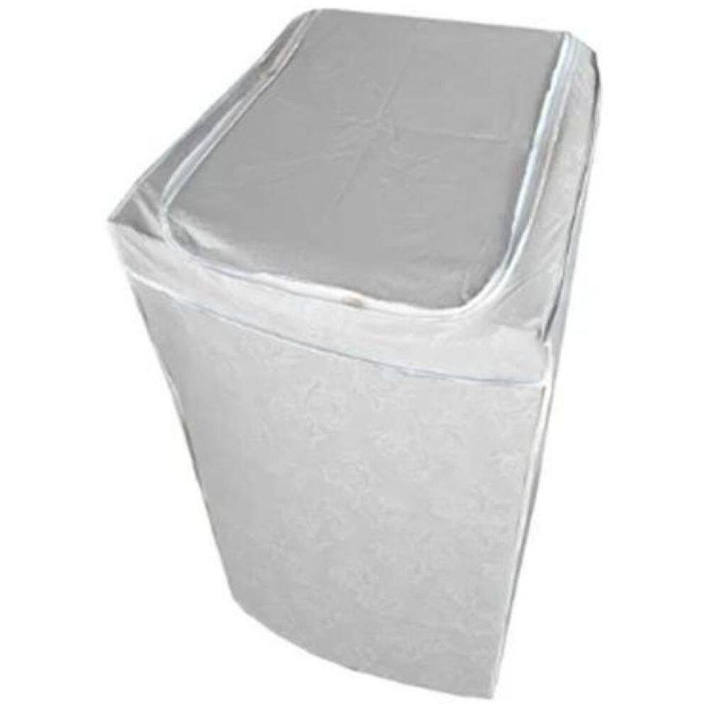 Capa Maquina De Lavar Roupas Electrolux 8Kg Com Ziper Branca