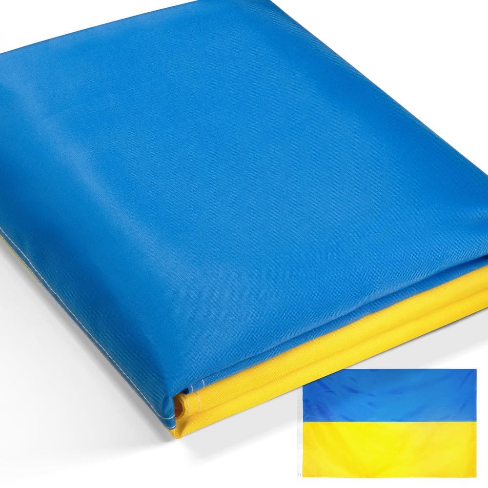Bandeira Anley EverStrong Series bordada na Ucrânia 90x150cm