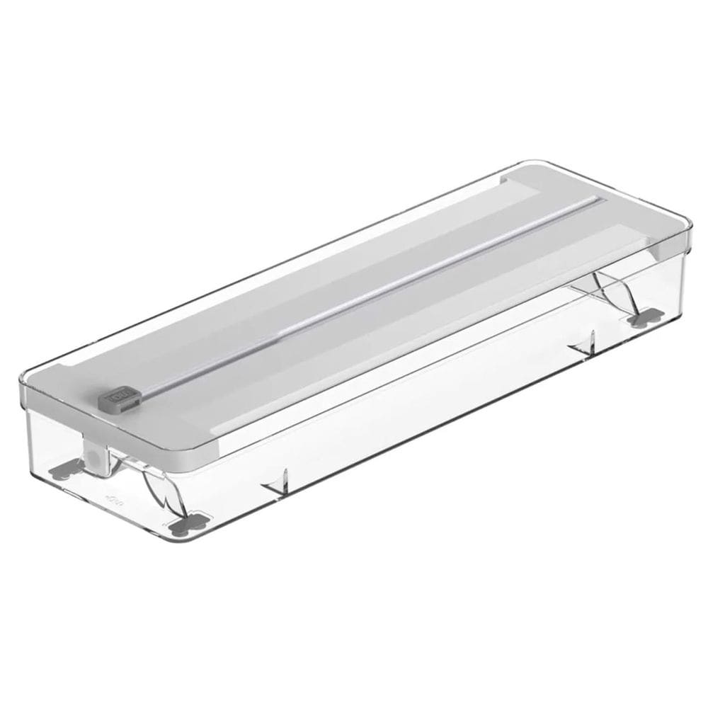 Organizador e Cortador de Rolos Duplo OU Clear Gavetas Branco