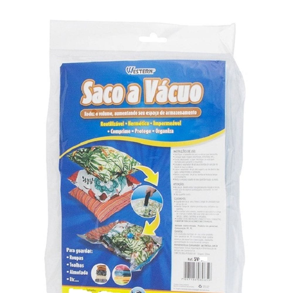 Embalagem Saco a Vácuo 70c X 100cm SV-03 Western