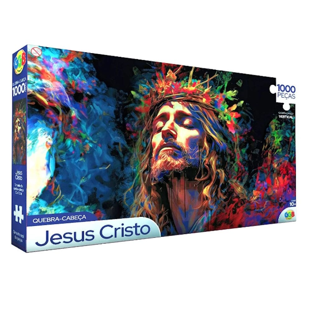 Quebra Cabeça Puzzle Jesus Cristo 1000 Peças