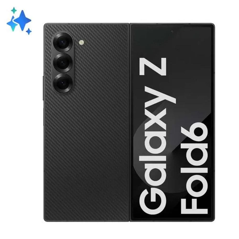 Smartphone Samsung Galaxy Z Fold6 512GB Preto 5G - Tela dobrável de 7.6” e 12GB de RAM