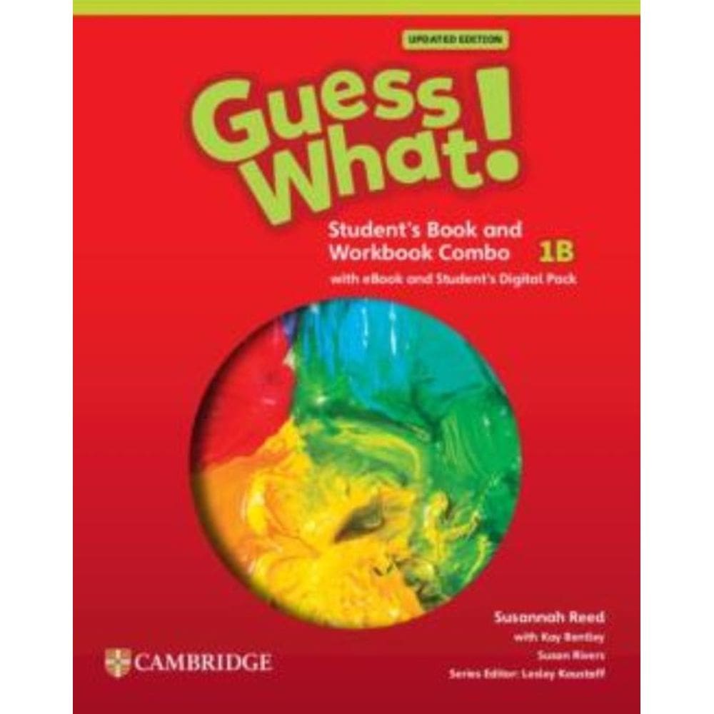 Guess What! 1B Combo Student S Book And Workbook With Student S Digital Pack Updated - American