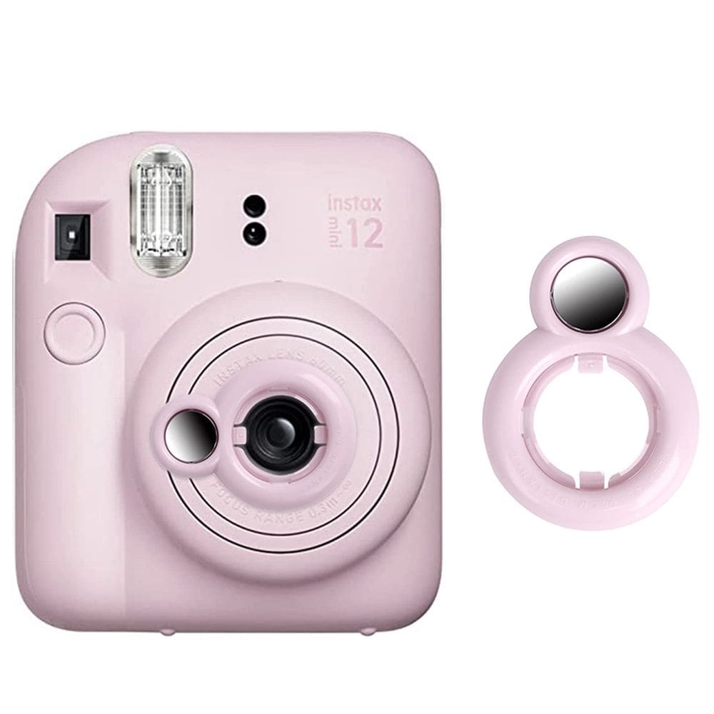 Espelho Selfie Rieibi para Fujifilm Instax Mini 12 - rosa