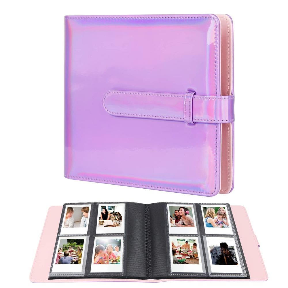 Álbum de fotos Ruibytree para Polaroid Go Camera (Magic Purple)