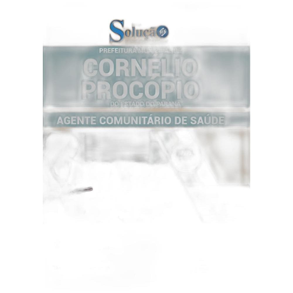 Apostila Cornélio Procópio Pr - Agente Comunitário De Saúde