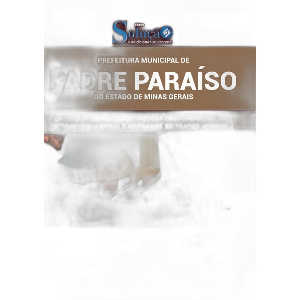 Apostila Padre Paraíso Mg - Operador De Trator Agrícola