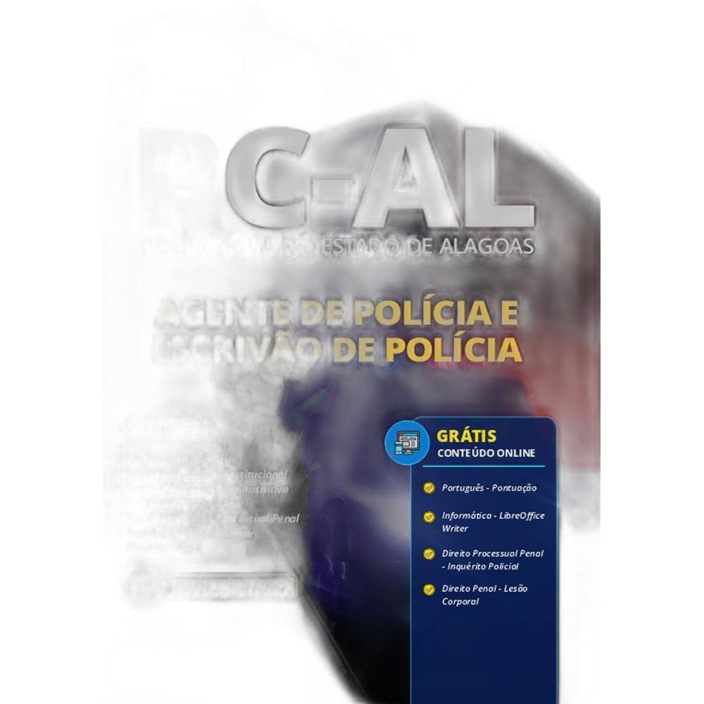 Apostila Concurso Pc Al - Agente E Escrivão De Polícia