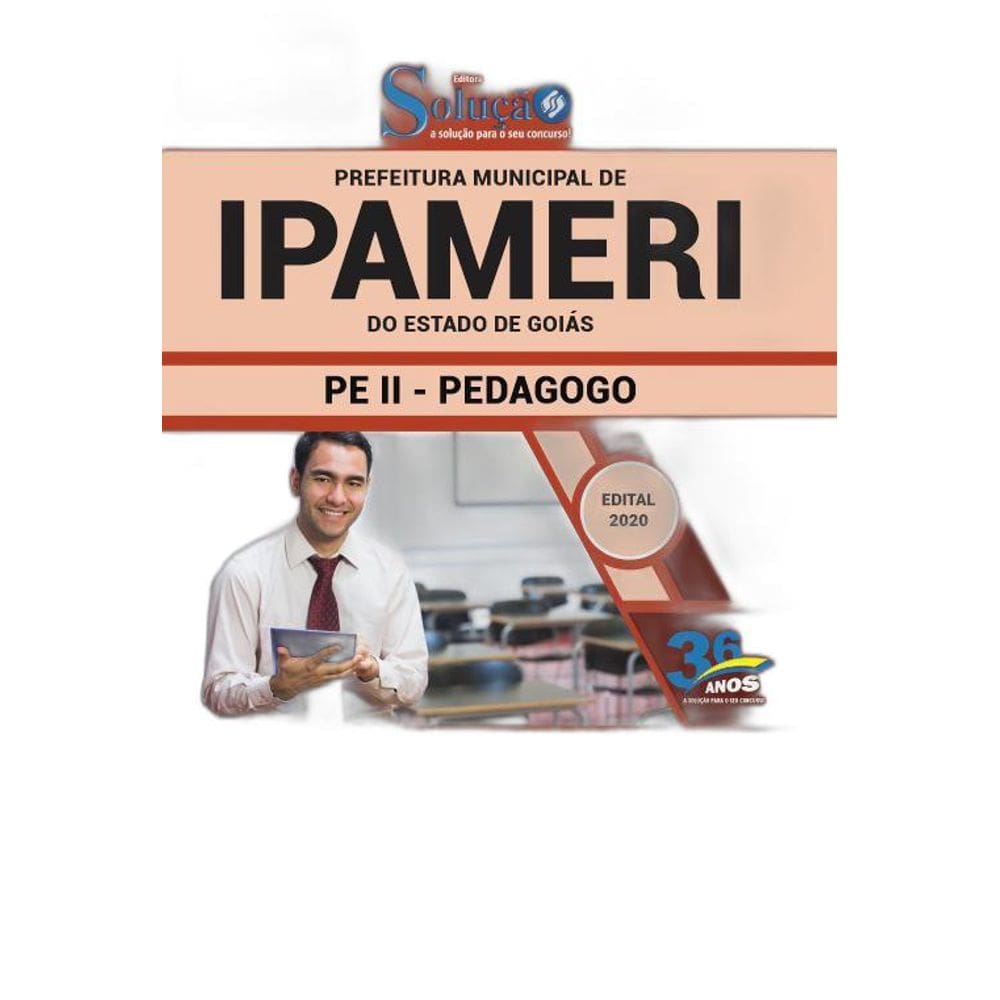 Apostila Prefeitura Ipameri Go - Pe Ii Pedagogo