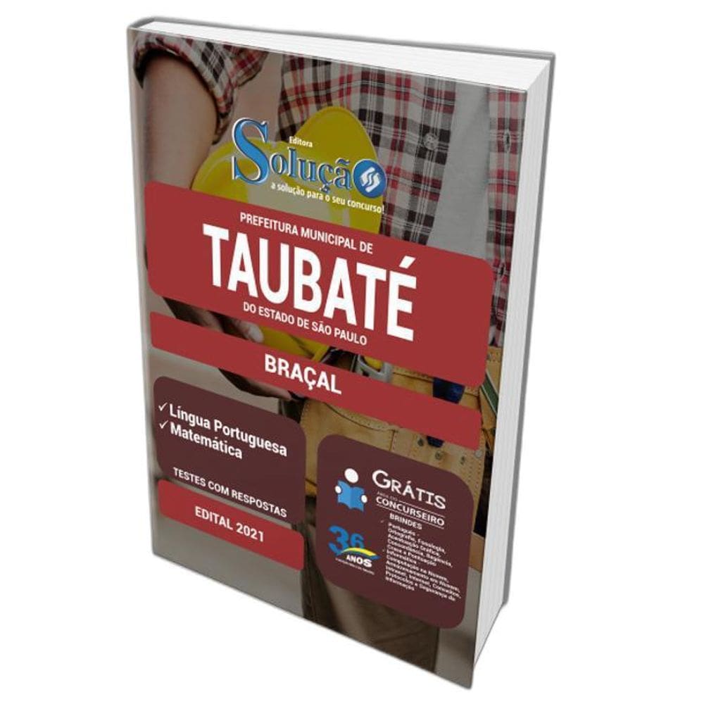Apostila Prefeitura Taubaté Sp - Braçal