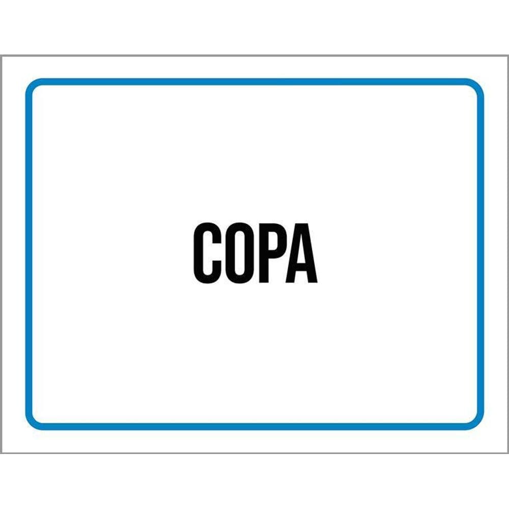 Kit 3 Placas Ambiente Sinalização Setor Diretoria
