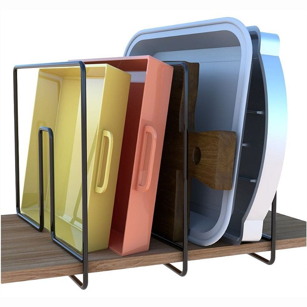 Separador De Prateleiras E Formas Elegance Preto