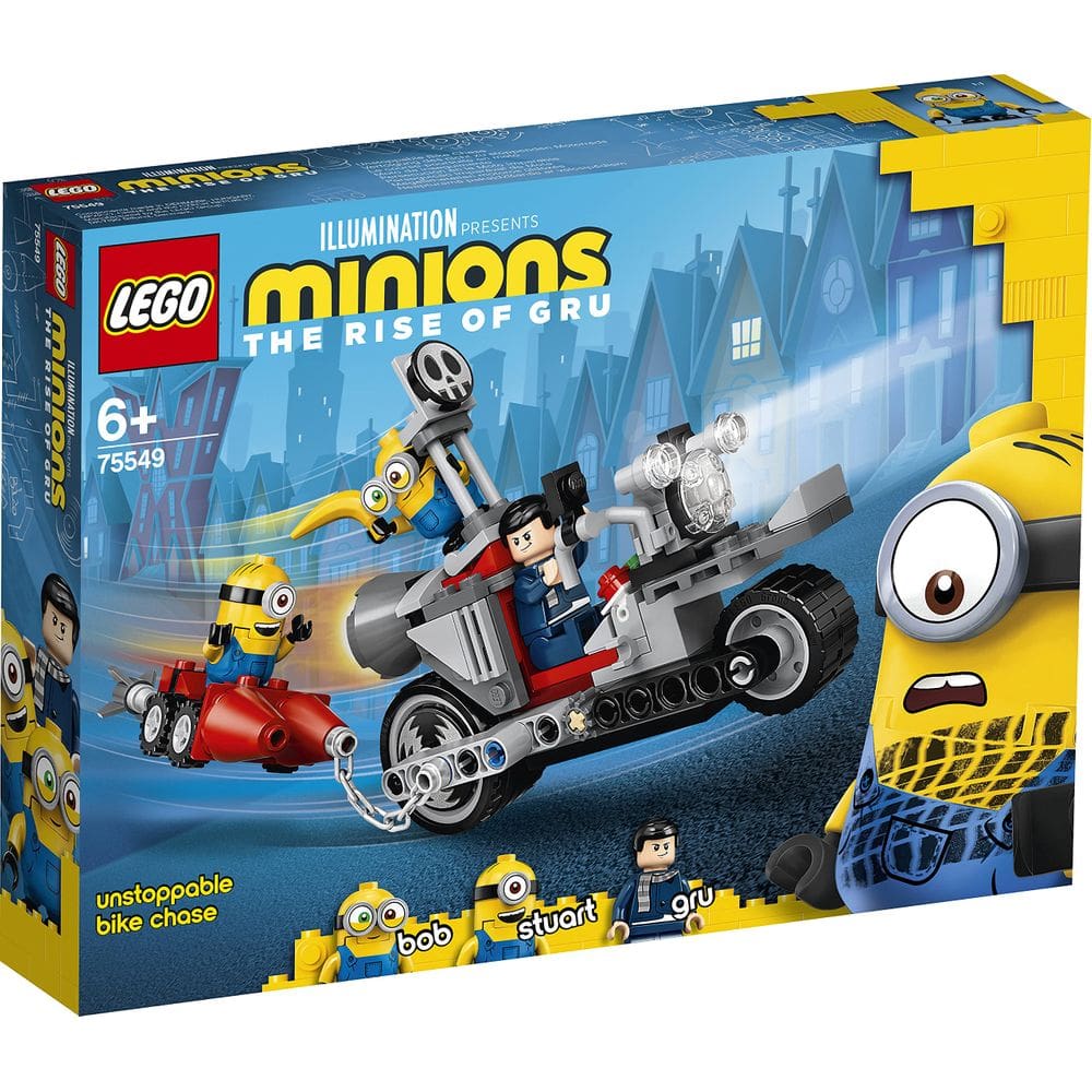 Brinquedo de construção LEGO 75549 Minions Unstoppable Bike Chase