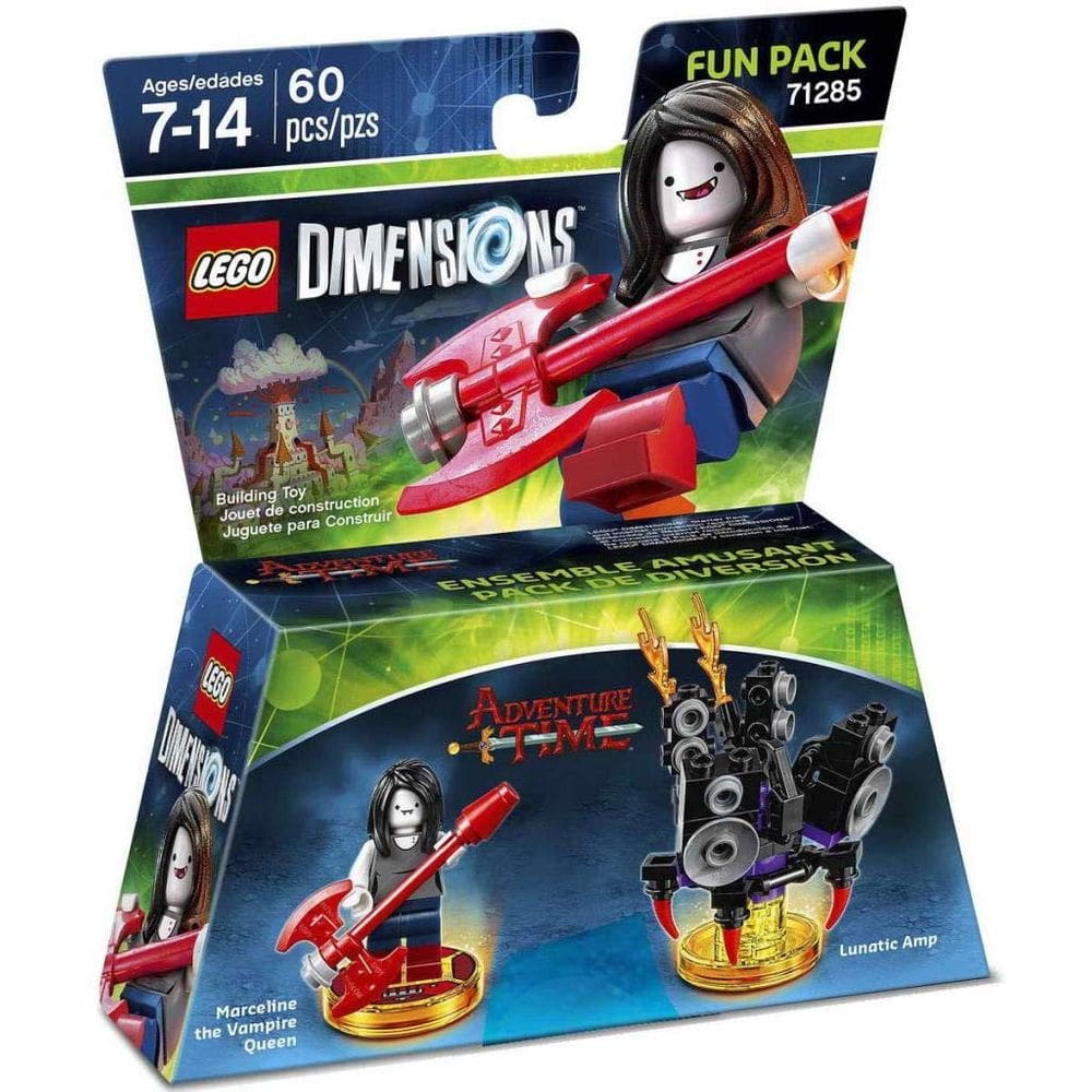 Pacote divertido Toy LEGO Dimensions Adventure Time com Marceline