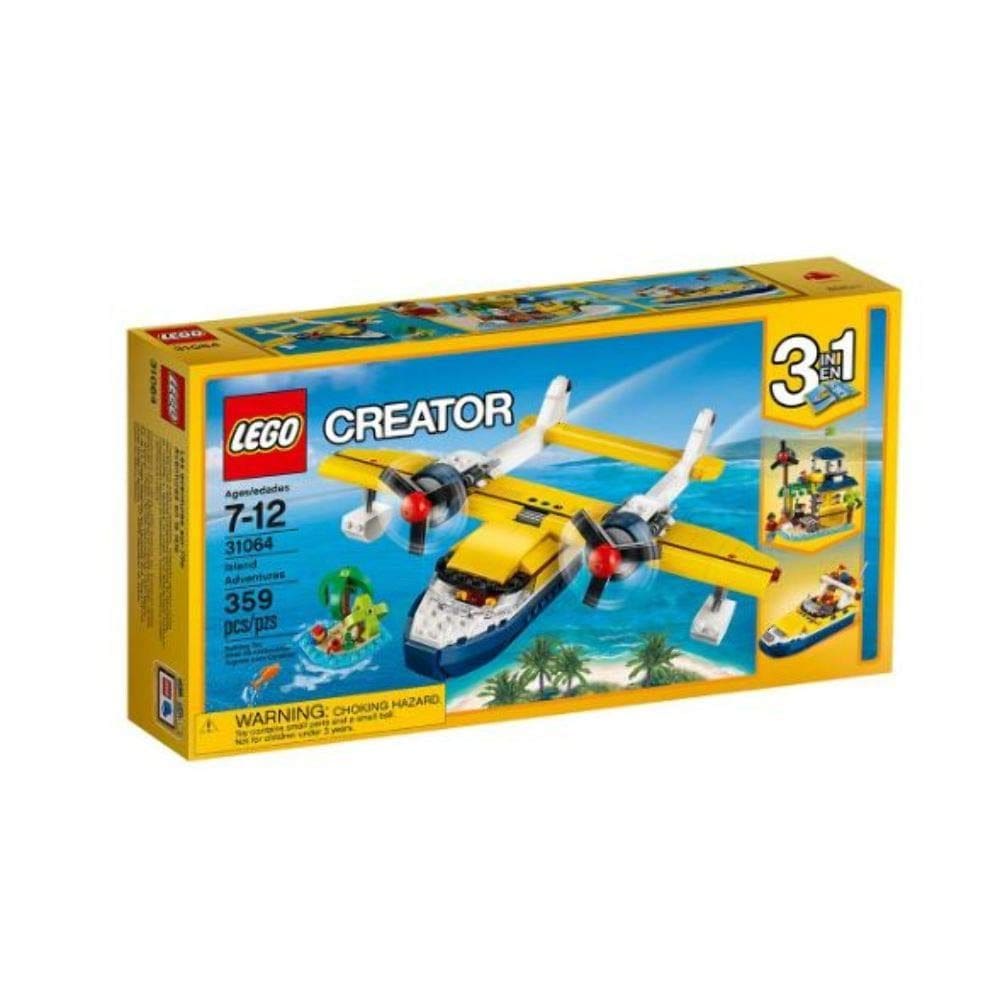 Brinquedo de construção LEGO Creator Island Adventures 31064 para crianças