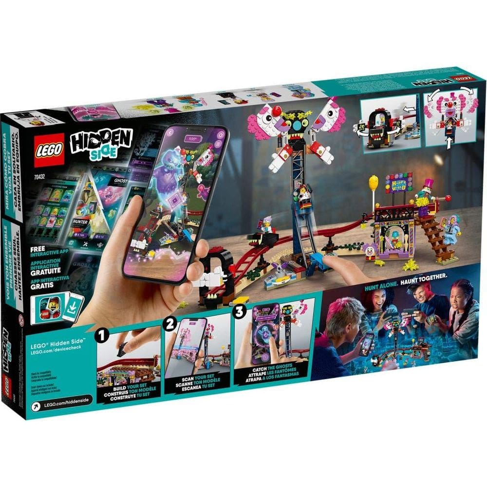 Brinquedo de construção LEGO Hidden Side Haunted Fairground 70432