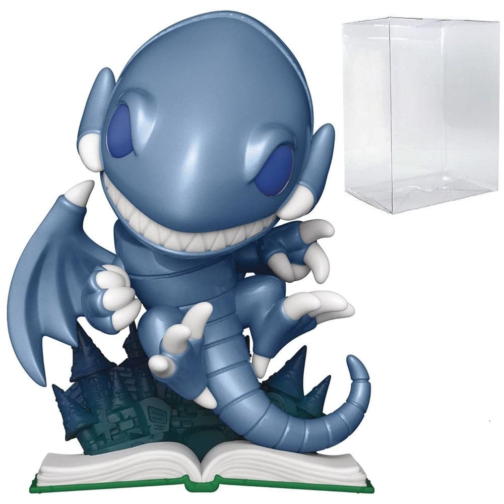 Boneco de vinil Funko POP Yu-Gi-Oh! Dragão Toon de Olhos Azuis