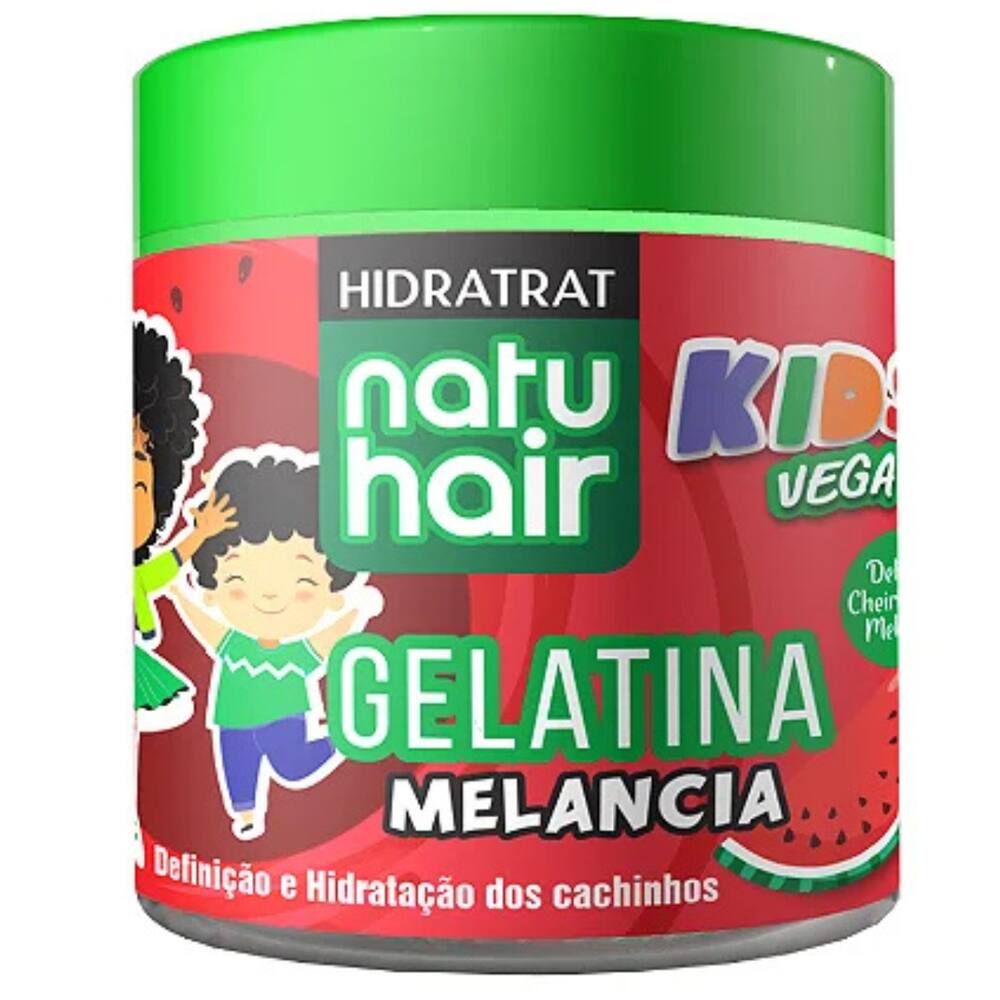 Gelatina Natuhair Melancia Kids Vegano Hidratrat 500g