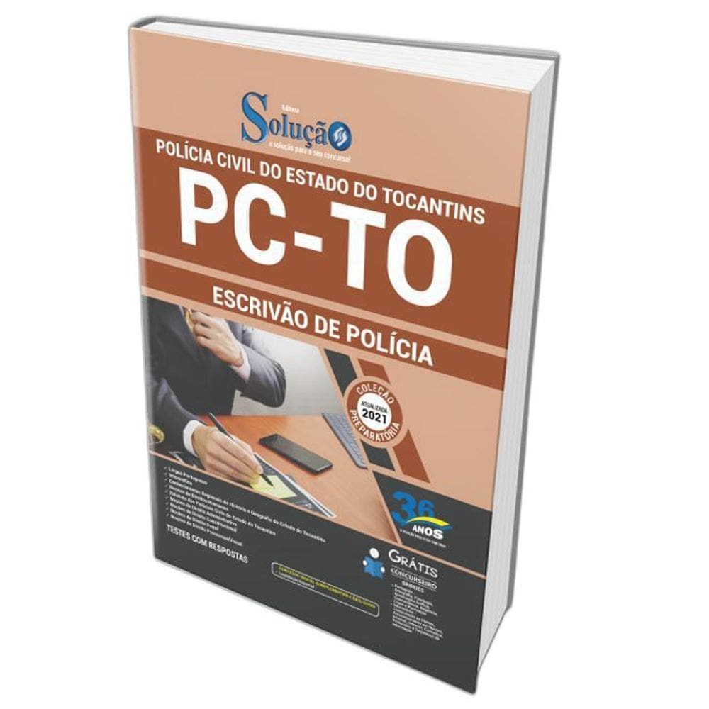 Apostila Concurso Pc To - Escrivão De Polícia