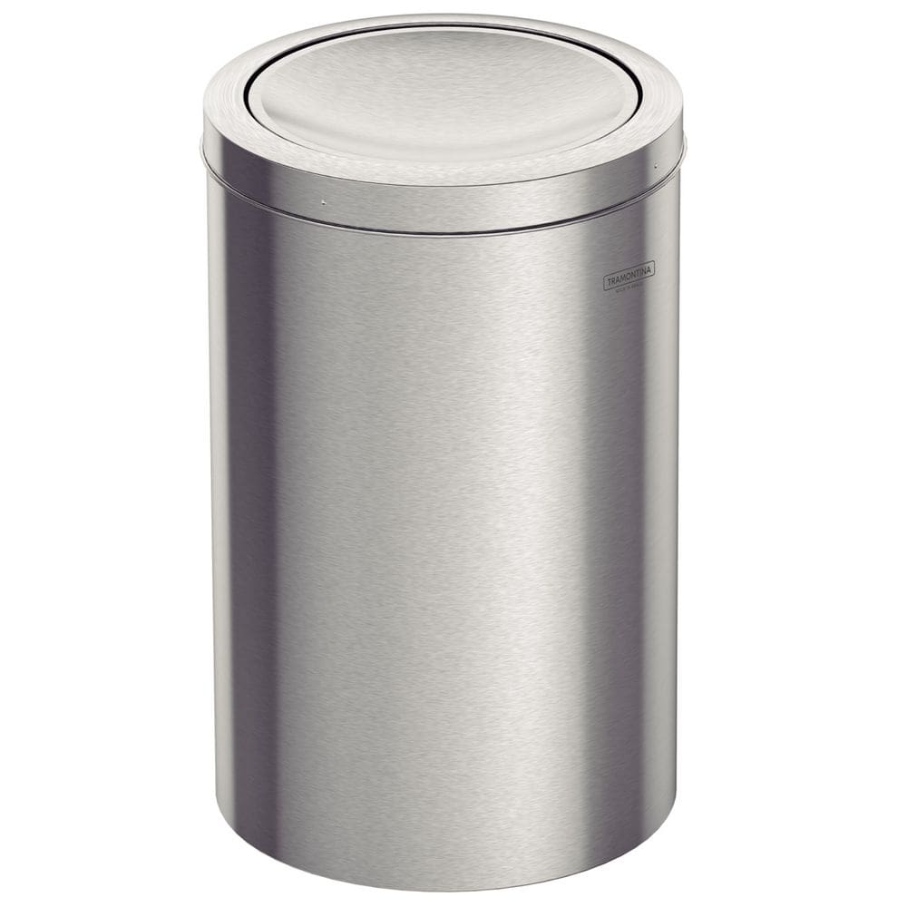 Lixeira Swing Basculante Aço Inox Acetinado 20 Litros - Tramontina 94542/120