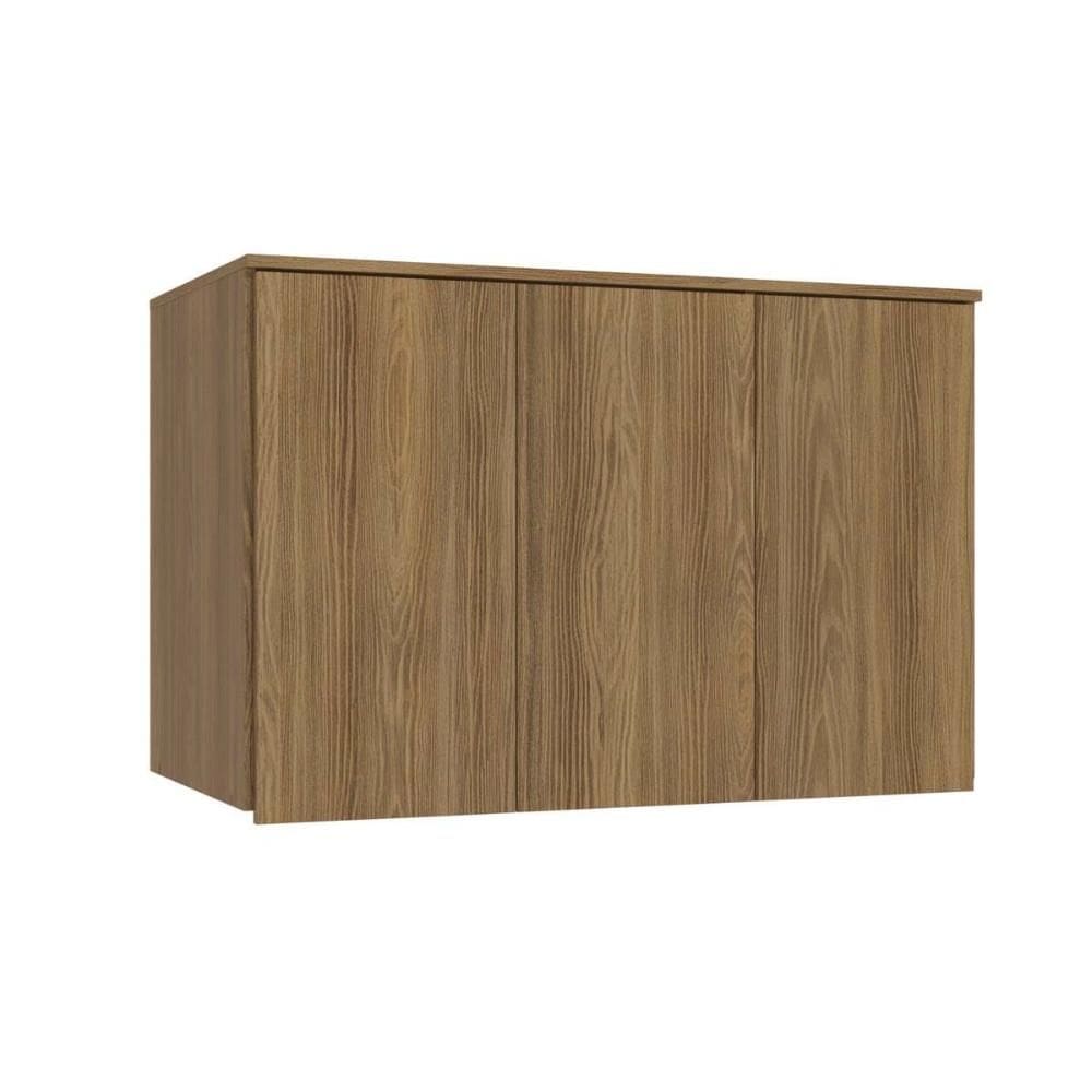 Armário Ponte Modulado Aéreo Solteiro N541 Adapt c/ 3 Portas Nogueira - Kappesberg