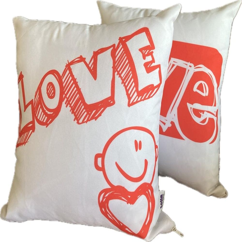 Kit 2 Capas de Almofadas Lolla Love