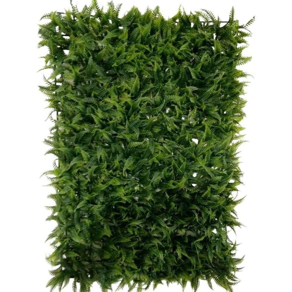 Placa Grama Samambaia 40X60 Jardim Vertical Artificial