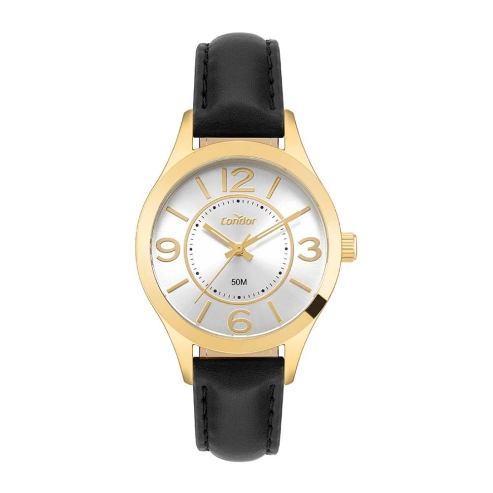 Relógio Condor Feminino Ref: Co2035nlf/5p Casual Dourado